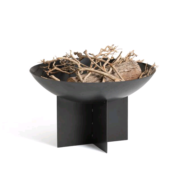 image for Fire Pit Umlo 43cm High Outdoor Brazier Black RRP£350