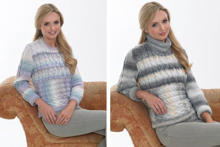 James Brett Wool Knitting Patterns Garments Jumpers Cardigans Jackets Toys Cushions
