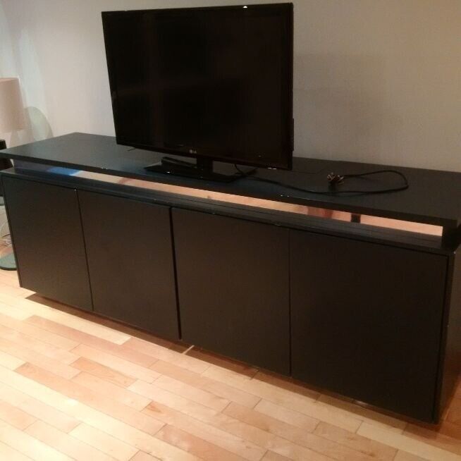 very large bespoke media unit of TV stand with plenty of storage and TV lift  | in Willesden, London | Gumtree