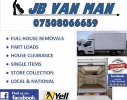 JB VAN MAN AND REMOVAL SERVICES 5 STAR HOME MOVING COMPANY