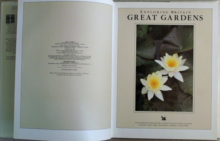 Great Gardens - Reader's Digest Exploring Britain Illustrated Hardback