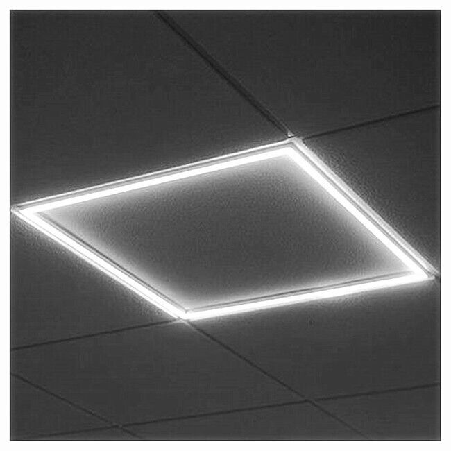 48 Watt Super Bright LED Frame Panel Light & Driver, 600x600mm Edge Border Light