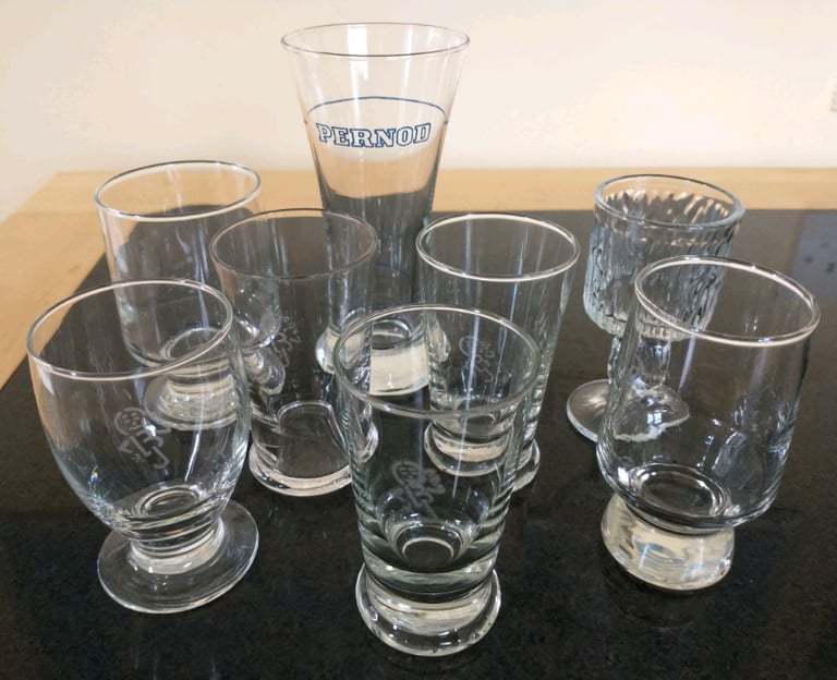 19 mixed glasses