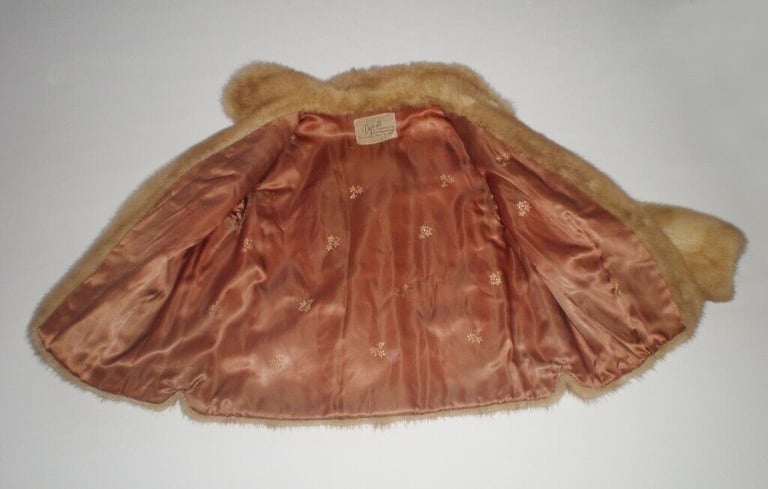 Beautiful Real Mink Fur jacket, size S/M
