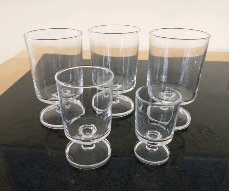19 mixed glasses