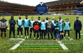 Wolverhampton football team (players wanted)