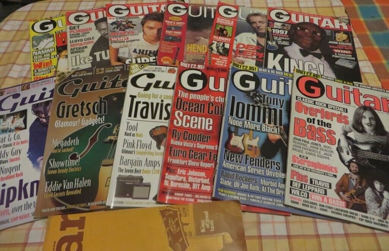 Collectable music magazines from the 70’s, 80’s, 90’s, 00’s, 10’s. 