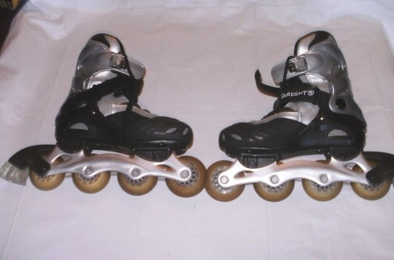 image for Skaight XSS inline skates uk size 5 with protective gear. boxed