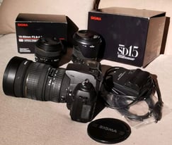 Sigma sd 15 camera set