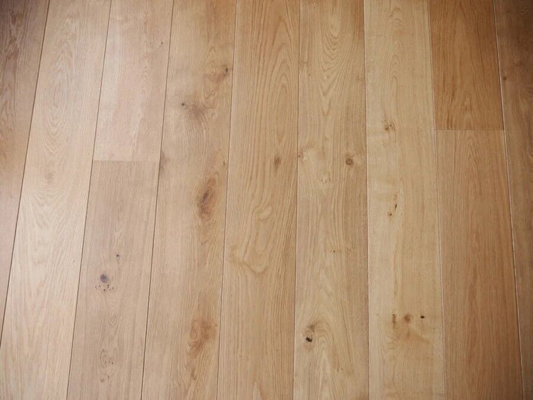 Engineered oak 220 240 or 300 mm wide by 20 mm lacquered or oiled 
