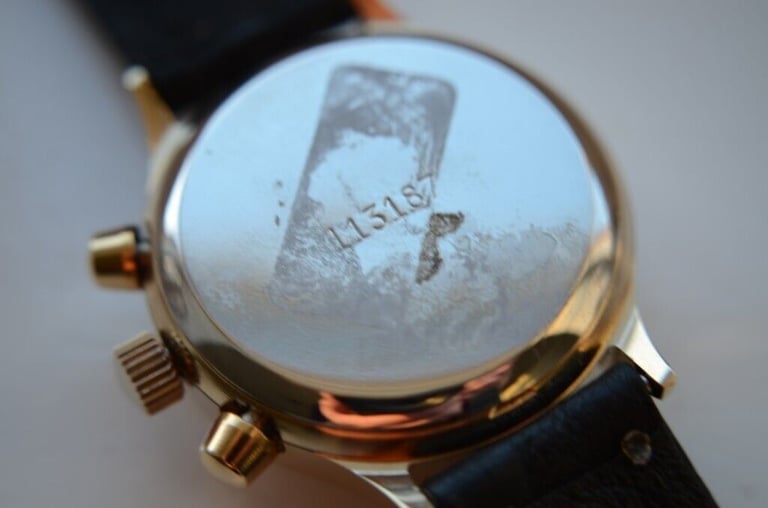 Poljot manual wind mechanical chronograph wristwatch - new old stock '90s - Russia - Cal 3133