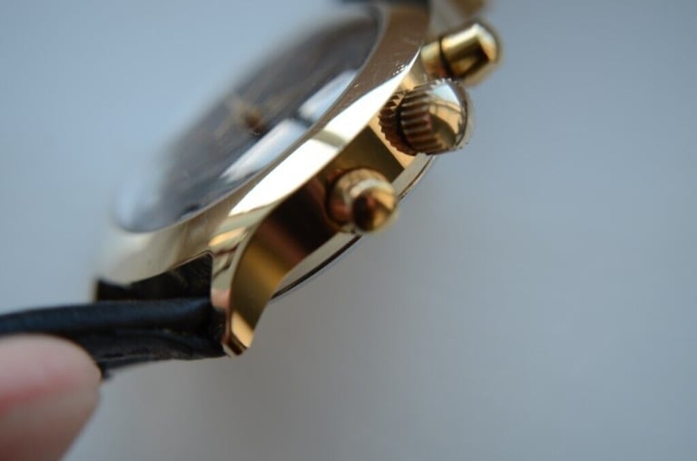 Poljot manual wind mechanical chronograph wristwatch - new old stock '90s - Russia - Cal 3133