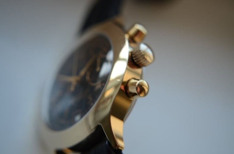 Poljot manual wind mechanical chronograph wristwatch - new old stock '90s - Russia - Cal 3133