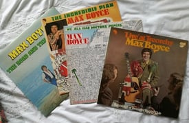 Max Boyce Original Vinyl Record Collection. 