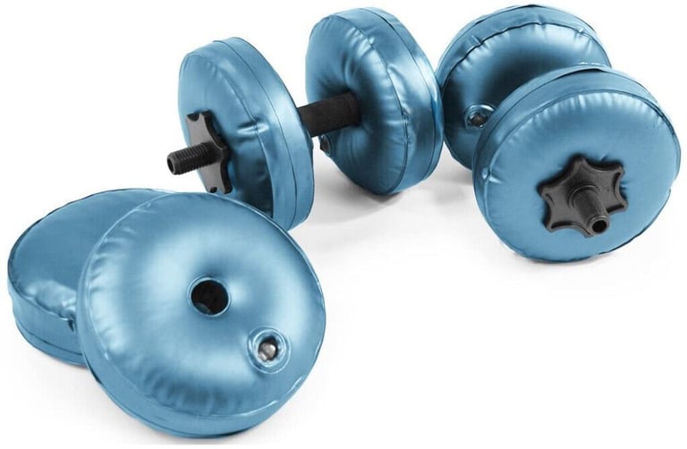 AquaBells Combo Set - Dumbbells and Ankle Weights Travel Weights Set