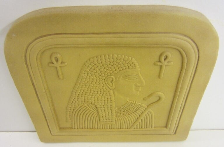 Ancient Egyptian Inspired One-Off Pottery Tile