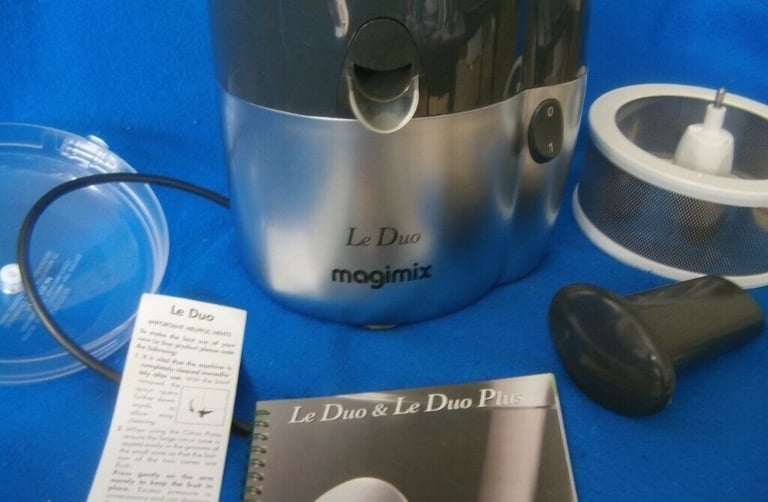 Magimix Le Duo Food Processor and Juice Extractor