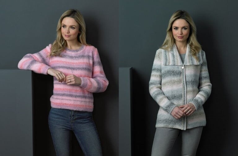 James Brett Wool Knitting Patterns Garments Jumpers Cardigans Jackets Toys Cushions