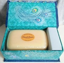 New PUNCH STUDIO SOAP IN MUSICAL BOX, Green Tea fragrance, Ode to Joy melody