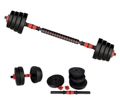 25kg Weights and bars set