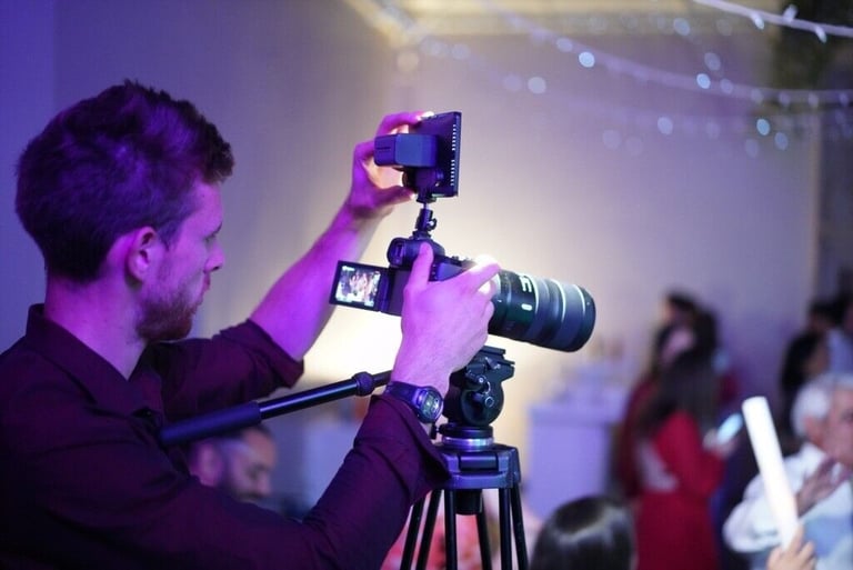 image for VIDEOGRAPHER | PHOTOGRAPHER | DRONE | WEDDING & EVENT PHOTOGRAPHY & VIDEOGRAPHY CAMERA CREW TEAM