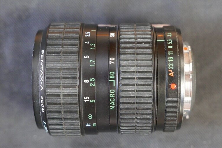 image for VINTAGE PENTAX 28-80 ZOOM LENS. Excellent condition.