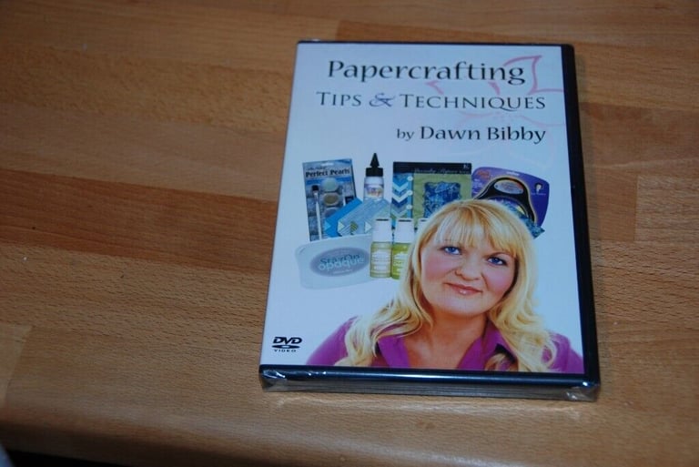 image for Papercrafting - Dawn Bibby DVD - Tips & Techniques - Unopened DVD