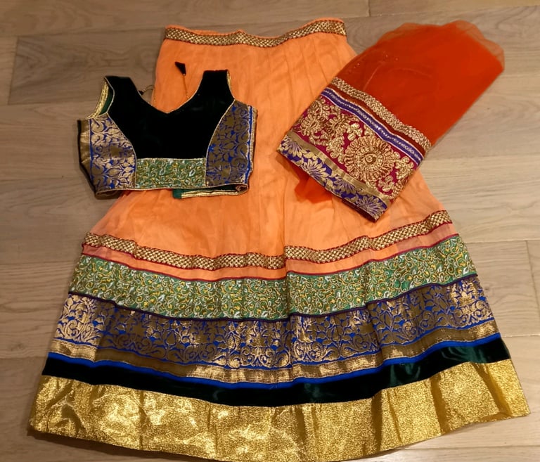 image for Occasion lengha bundle, 3 outfits, worn once, £100 o.n.o