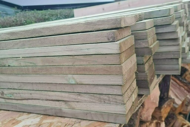 image for 100mm by 19mm 1800mm fence slats £2.20