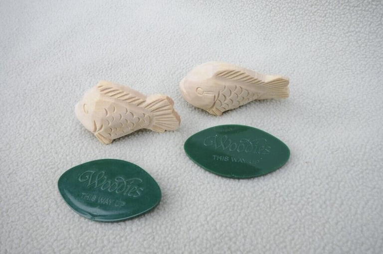 Liberty Of London Hand Carved Wooden Fragranced Fish By Woodies Of Thetford.  Bathroom Ornaments