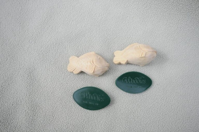 Liberty Of London Hand Carved Wooden Fragranced Fish By Woodies Of Thetford.  Bathroom Ornaments