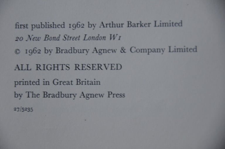 Pick Of Punch Vintage 1962 First Edition Hardback Book Edited By Bernard Hollowood VGUC Original