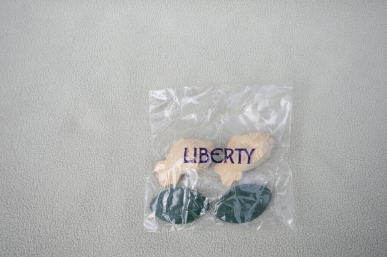 Liberty Of London Hand Carved Wooden Fragranced Fish By Woodies Of Thetford.  Bathroom Ornaments