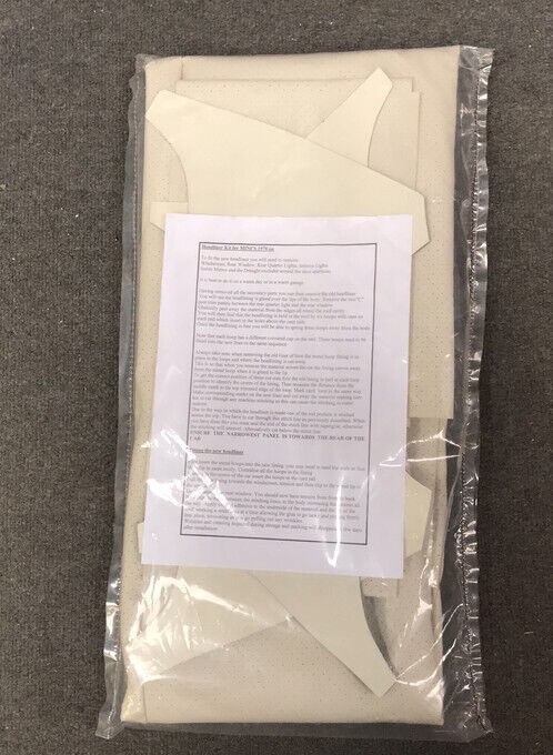 CLASSIC MINI UNDER FELT - SOUND DEADENING TOP QUAL & CARPET SETS DOOR CARDS HEADLINING