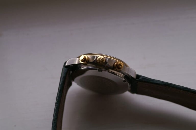 Maurice Lacroix automatic mechanical chronograph wristwatch - new old - '90s - Val 7750