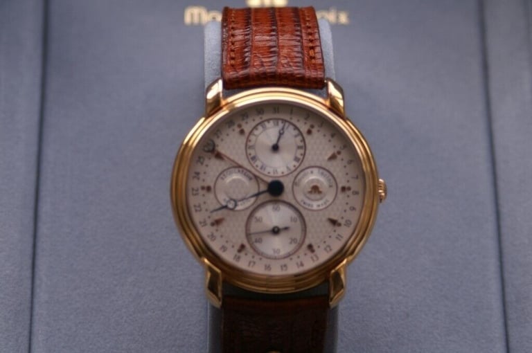 Maurice Lacroix Masterpiece Regulateur automatic mechanical wristwatch- new old - Eta 2892-2