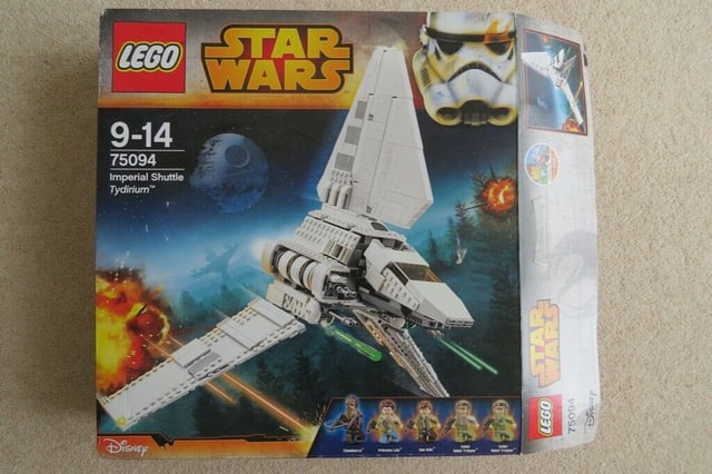 LEGO 75094 Star Wars Imperial Shuttle Tydirium 100 Complete Box