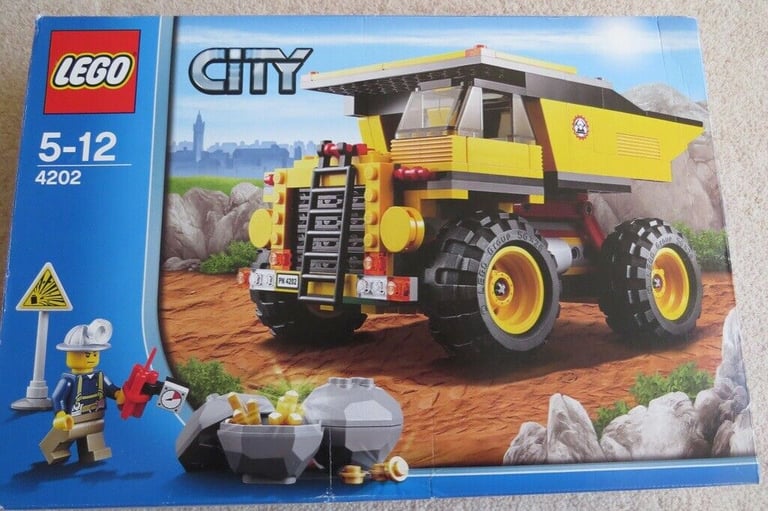 image for Lego 4202 City Mining Truck, Age 5-12, 100% Complete with Box and Manual