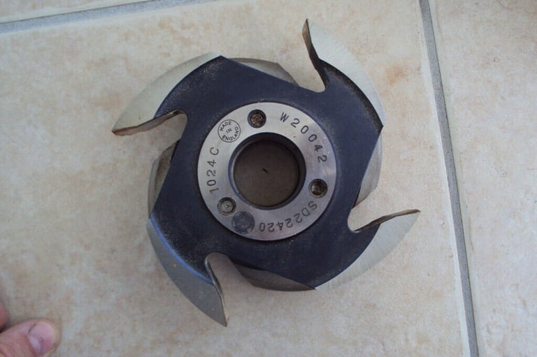 Wadkin 4 cutter heads - planing heads in box