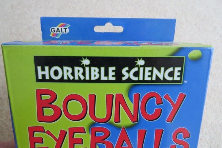 Horrible Science Bouncy Eyeballs Kit Age 8+ NEW
