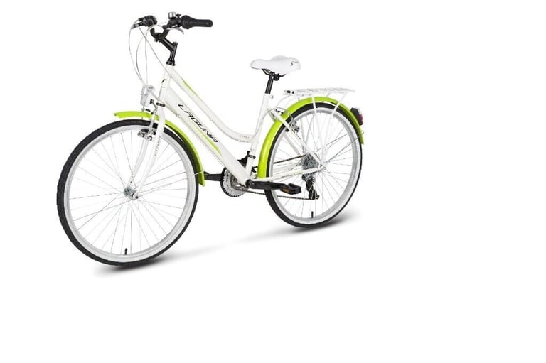 LAGUNA VS-3 LADIES CITY BIKE, STEEL FRAME, 26'' WHEELS, V-BRAKES, 18 SPEED