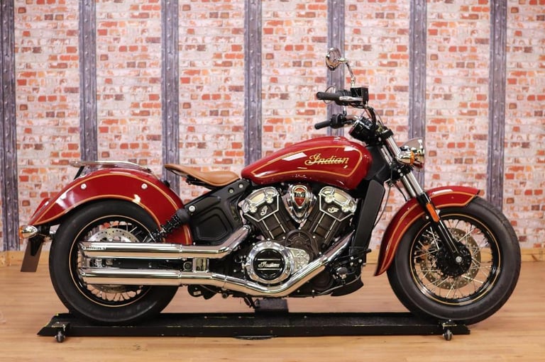 2020 INDIAN SCOUT 100TH ANNIVERSARY - UNDER 100 MILES - MINT CONDITION