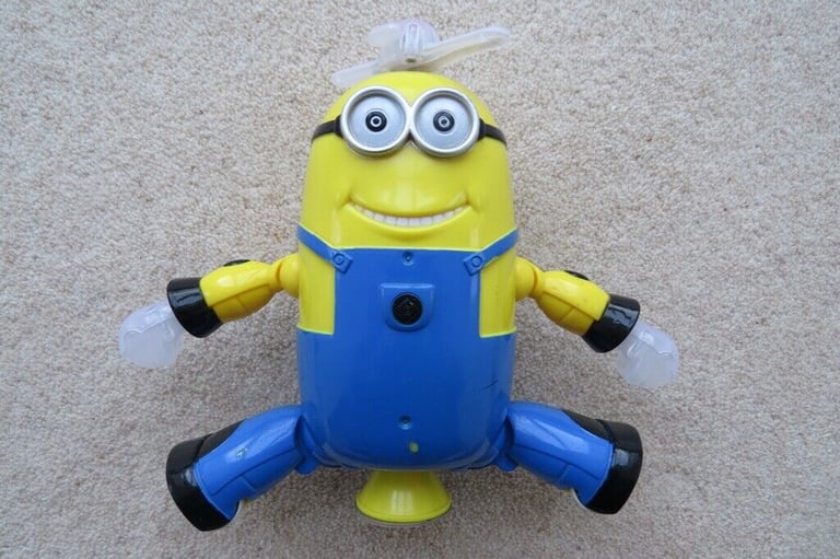 Despicable Me 2 Musical Dancing Robot with Lights, Age 3+