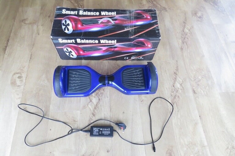image for Hover Board - Smart Balance Wheel Blue Colour + Original Box Packaging