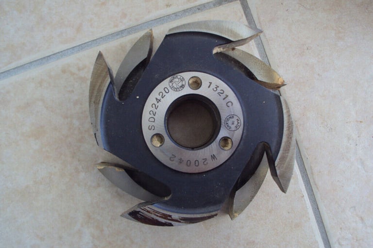 Wadkin 4 cutter heads - planing heads in box