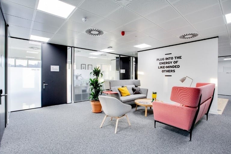 Guildford - GU1 4AR, Your private office 2 desk to rent at Spaces Station View