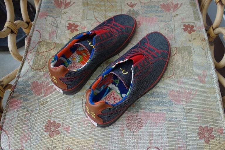 EVISU MENS SLIP-ON SHOES, BRAND NEW, SIZE 8. £25.