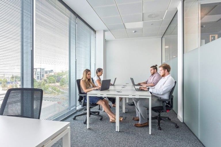 Sheffield - S1 2BJ,  Your open plan office 10 desk to rent at Spaces Acero