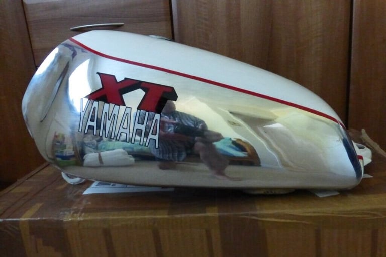 Yamaha Motorcycle Petrol Tank.