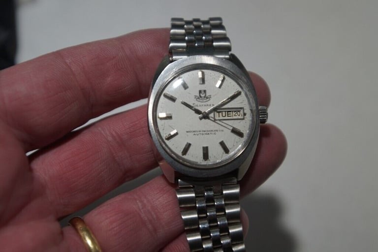 Seafarer automatic mechanical wristwatch - Steel - Compressor 313813 -  WoS-Vintage | in Stevenage, Hertfordshire | Gumtree